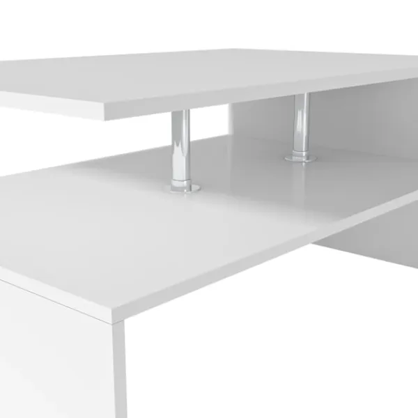 vidaXL Soffbord>Soffbord spånskiva 90x59x42 cm