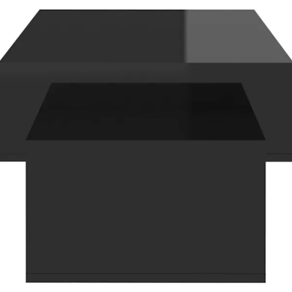 vidaXL Soffbord>Soffbord högglans 105x55x32 cm konstruerat trä