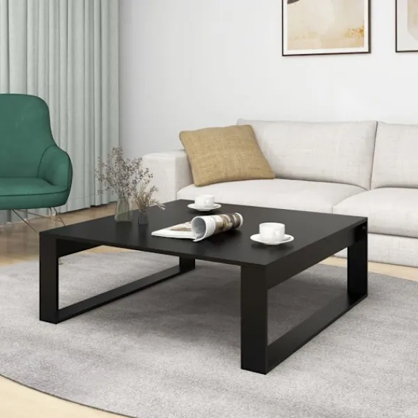 vidaXL Soffbord>Soffbord 100x100x35 cm konstruerat trä