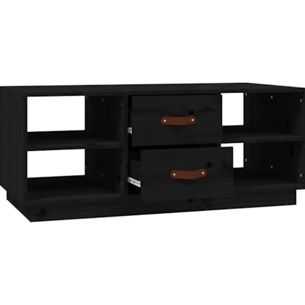 vidaXL Soffbord>Soffbord 100x50x41 cm massiv furu