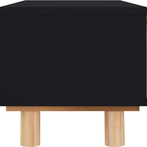 vidaXL Tv-Bänkar>Soffbord 80x40x30 cm konstruerat trä&massiv furu