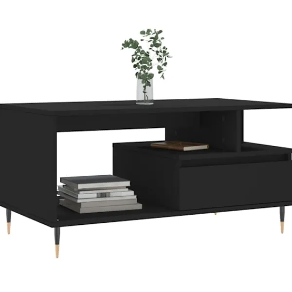 vidaXL Soffbord>Soffbord 90x49x45 cm konstruerat trä