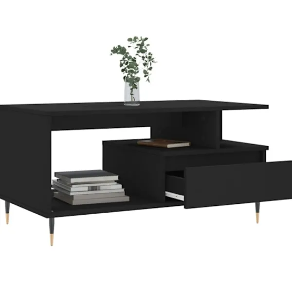 vidaXL Soffbord>Soffbord 90x49x45 cm konstruerat trä