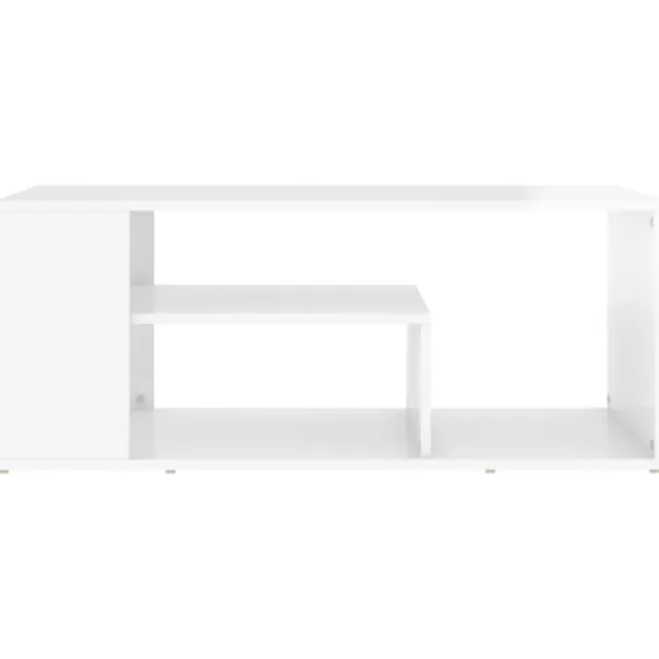 vidaXL Soffbord>Soffbord högglans 100x50x40 cm konstruerat trä