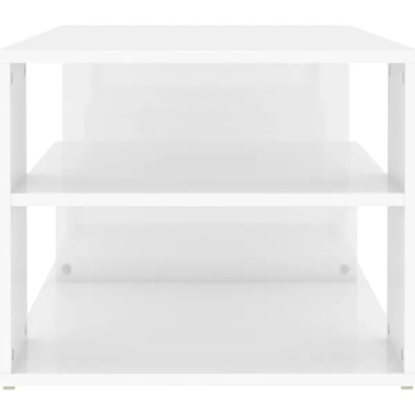 vidaXL Soffbord>Soffbord högglans 100x50x40 cm konstruerat trä