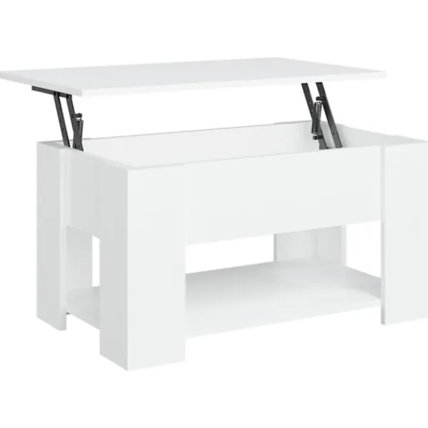 vidaXL Soffbord>Soffbord 79x49x41 cm konstruerat trä