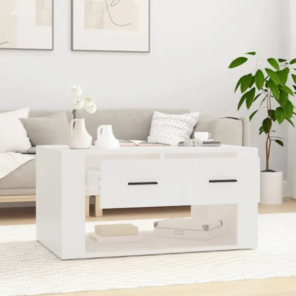vidaXL Soffbord>Soffbord 80x50x40 cm konstruerat trä