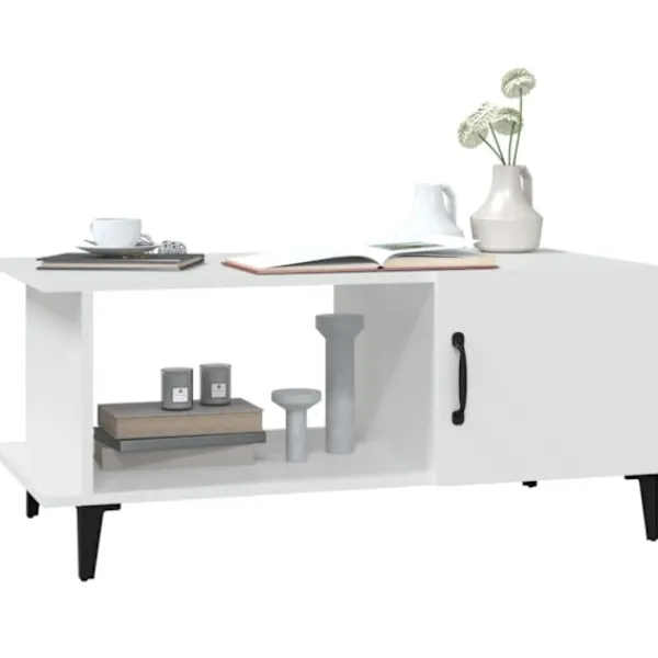 vidaXL Soffbord>Soffbord 90x50x40 cm konstruerat trä