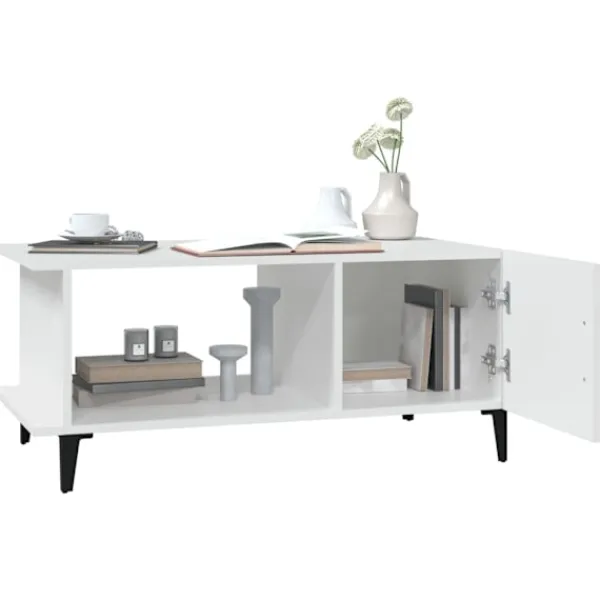 vidaXL Soffbord>Soffbord 90x50x40 cm konstruerat trä