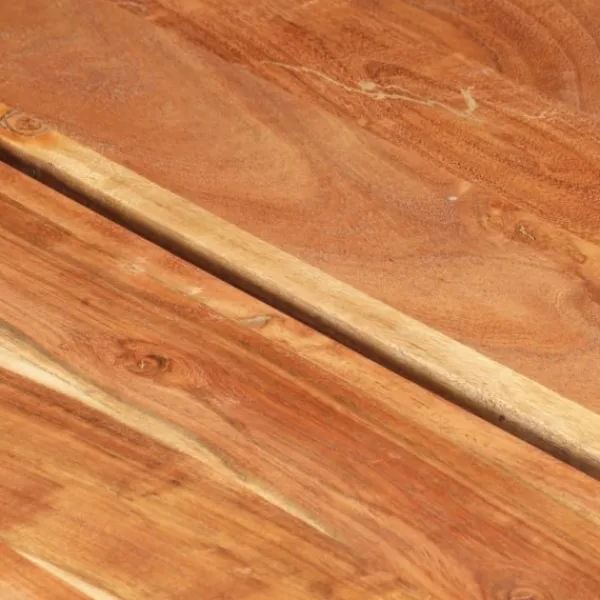 vidaXL Soffbord>Soffbord 142x90x42 cm massivt akaciaträ