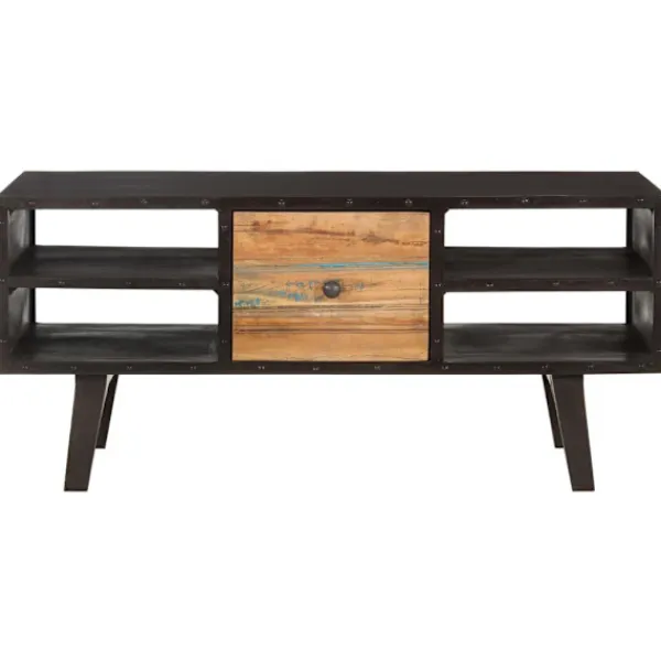 vidaXL Soffbord>Soffbord 100x50x45 cm massivt återvunnet trä