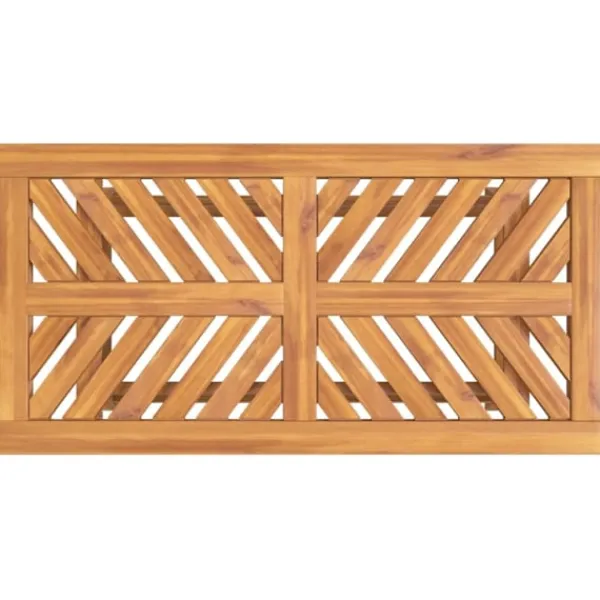 vidaXL Soffbord>Soffbord 100x50x45 cm massivt akaciaträ