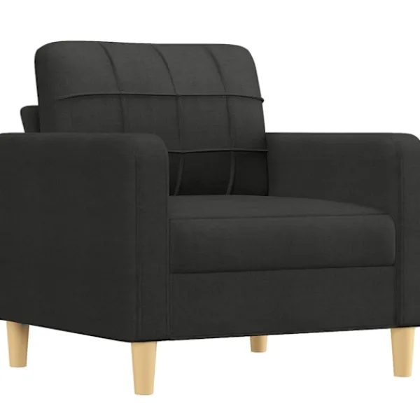 vidaXL Soffor>Soffgrupp med dynor 4 delar tyg