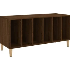 vidaXL Tv-Bänkar>Stereobänk ek 100x38x48 cm konstruerat trä