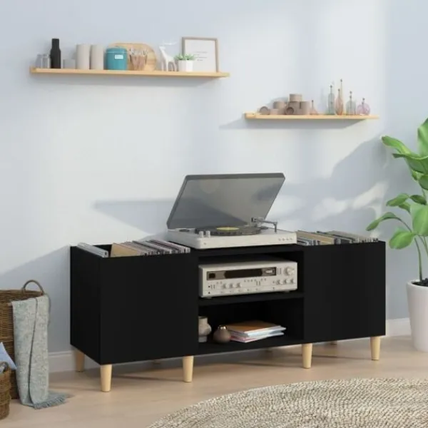 vidaXL Tv-Bänkar>Stereobänk 121x38x48 cm konstruerat trä
