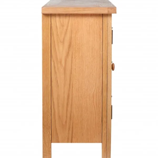 vidaXL Sideboards>Stor Skänk med 3 lådor 110 x 33,5 70 cm Ek