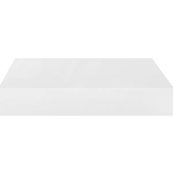 vidaXL Hyllor>Svävande vägghyllor 4 st högglans 23x23,5x3,8 cm MDF