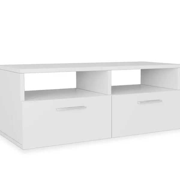 vidaXL Tv-Bänkar>TV-bänk 2 st spånskiva 95x35x36 cm