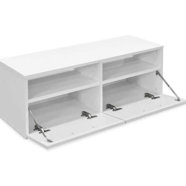 vidaXL Tv-Bänkar>TV-bänk 2 st spånskiva 95x35x36 cm