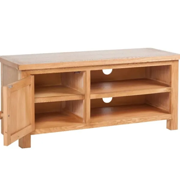 vidaXL Tv-Bänkar>TV-Bänk 103 x 36 46 cm Ek