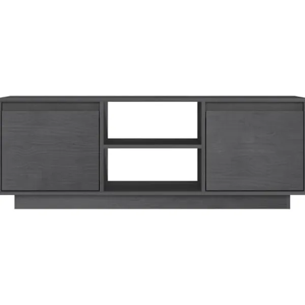 vidaXL Tv-Bänkar>Tv-bänk 110x30x40 cm massiv furu