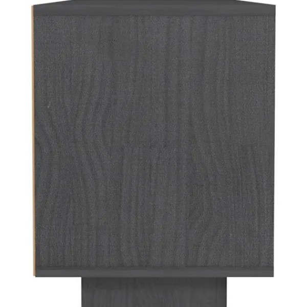 vidaXL Tv-Bänkar>Tv-bänk 110x30x40 cm massiv furu