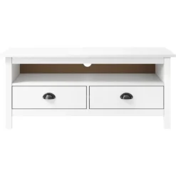 vidaXL Tv-Bänkar>TV-bänk Hill 110x40x47 cm massiv furu