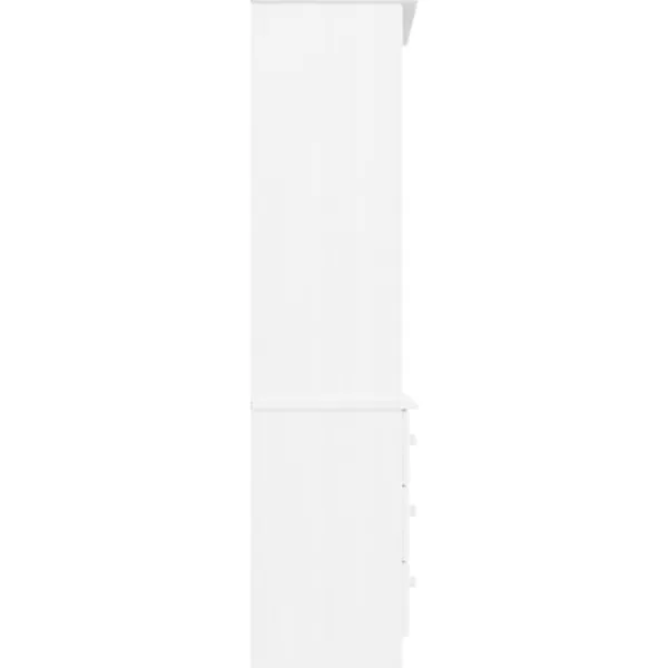 vidaXL Tv-Bänkar>Tv-bänk med lådor ALTA 60x35x142 cm massiv furu