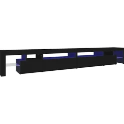 vidaXL Tv-Bänkar>Tv-bänk med LED-belysning 290x36,5x40 cm