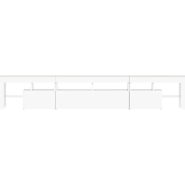 vidaXL Tv-Bänkar>Tv-bänk med LED-belysning 230x36,5x40 cm