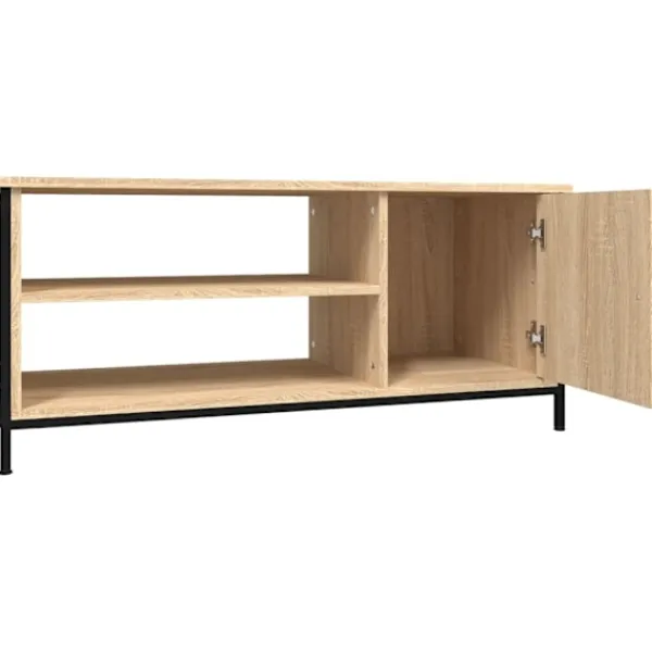 vidaXL Soffbord>Tv-bänk sonoma-ek 100x40x45 cm konstruerat trä
