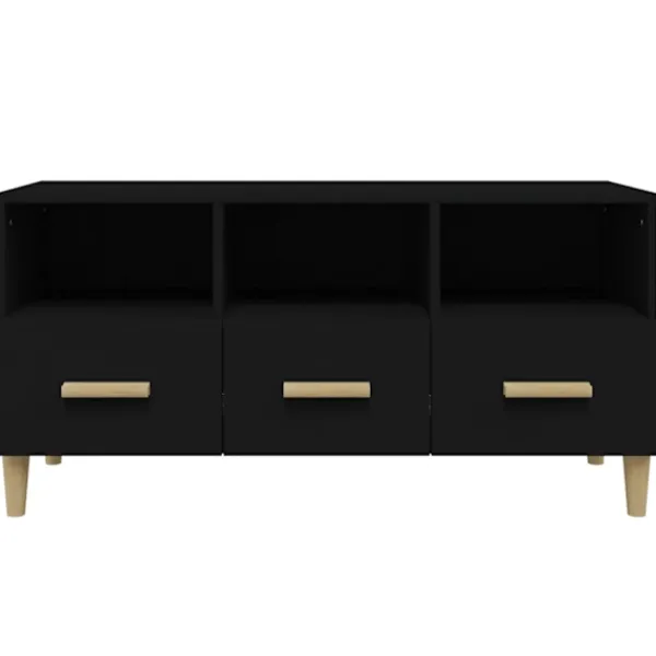 vidaXL Tv-Bänkar>Tv-bänk 102x36x50 cm konstruerat trä