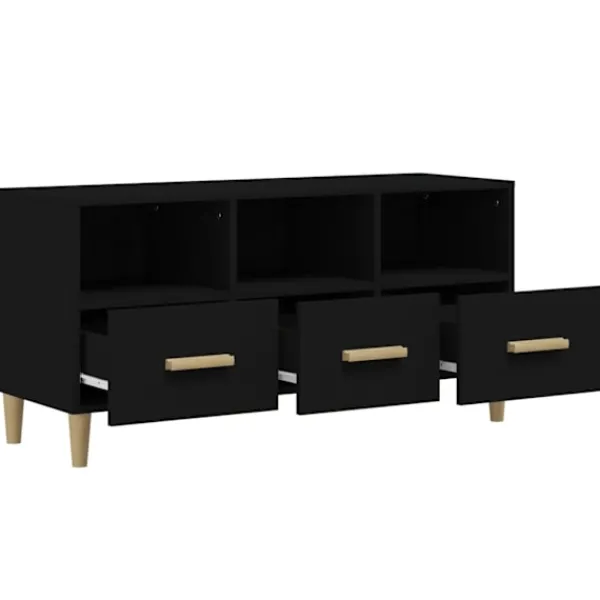 vidaXL Tv-Bänkar>Tv-bänk 102x36x50 cm konstruerat trä