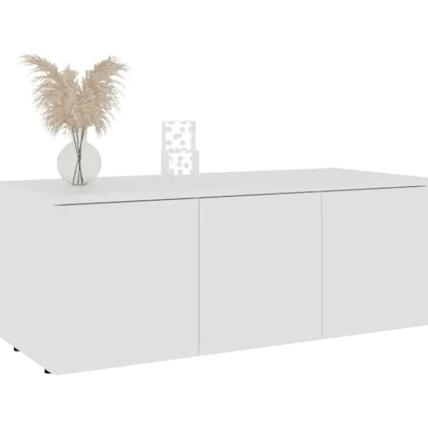 vidaXL Tv-Bänkar>Tv-bänk 80x34x30 cm konstruerat trä