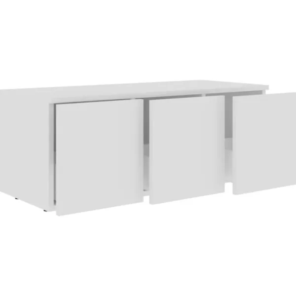vidaXL Tv-Bänkar>Tv-bänk 80x34x30 cm konstruerat trä