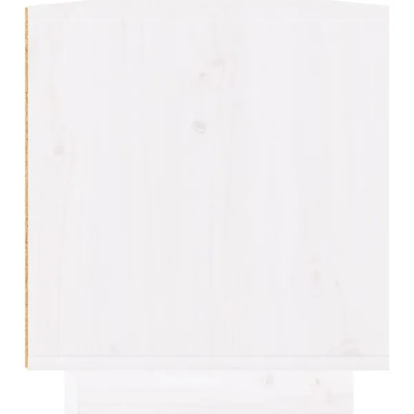 vidaXL Tv-Bänkar>Tv-bänk 110x34x40 cm massiv furu