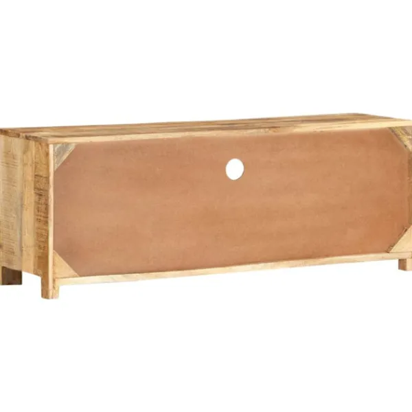 vidaXL Tv-Bänkar>TV-bänk 110x30x40 cm grovt mangoträ
