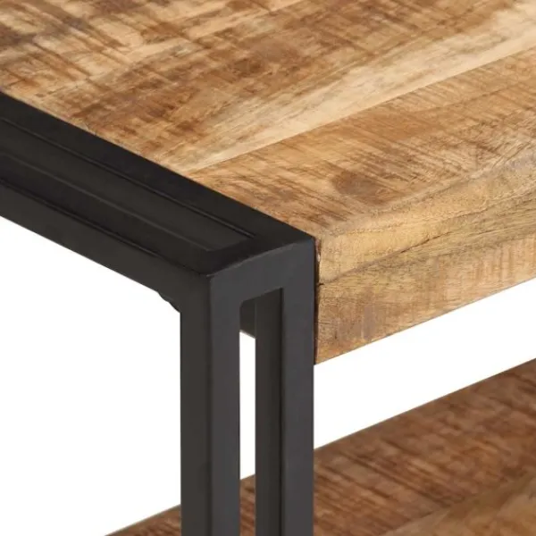 vidaXL Tv-Bänkar>TV-bänk 120x30x40 cm grovt mangoträ