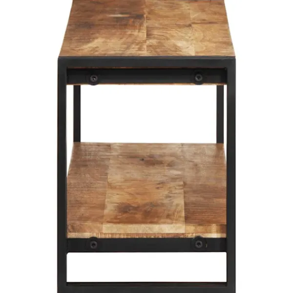 vidaXL Tv-Bänkar>TV-bänk 120x30x40 cm grovt mangoträ