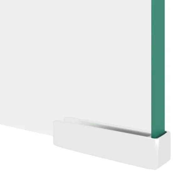 vidaXL Tv-Bänkar>TV-bord klarglas 90x30x13 cm