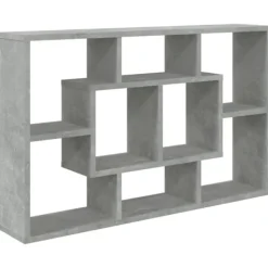 vidaXL Hyllor>Vägghylla betong 85x16x52,5 cm konstruerat trä