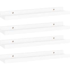 vidaXL Hyllor>Vägghyllor 4 st 40x9x3 cm