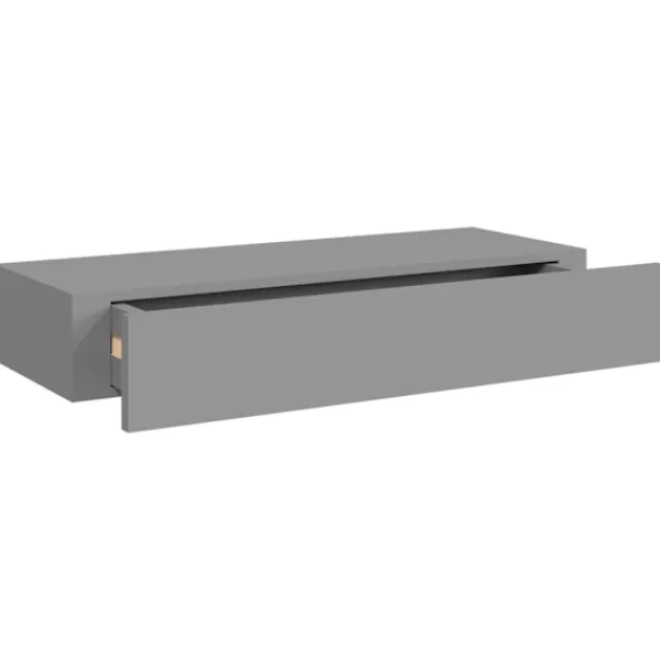 vidaXL Hyllor>Väggmonterad låda 60x23,5x10 cm MDF
