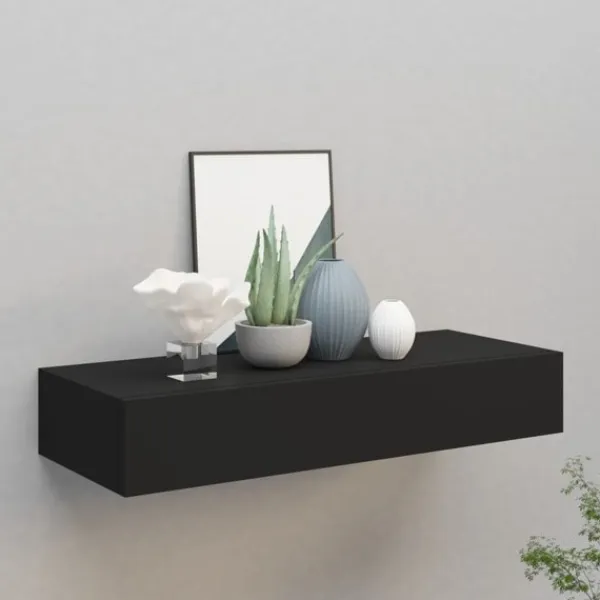 vidaXL Hyllor>Väggmonterad låda 60x23,5x10 cm MDF