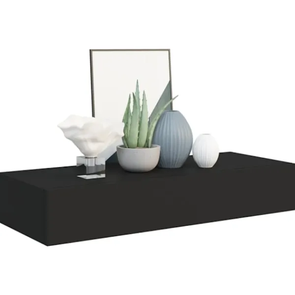 vidaXL Hyllor>Väggmonterad låda 60x23,5x10 cm MDF