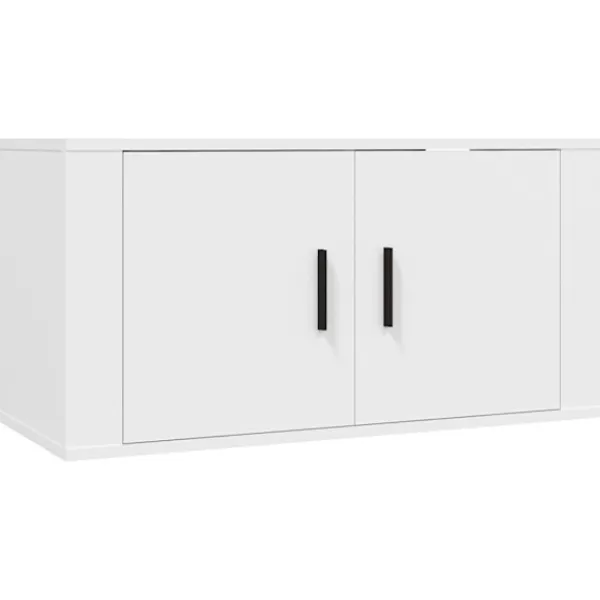 vidaXL Tv-Bänkar>Väggmonterade tv-skåp 2 st 80x34,5x40 cm