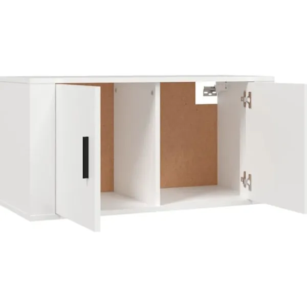 vidaXL Tv-Bänkar>Väggmonterade tv-skåp 2 st 80x34,5x40 cm