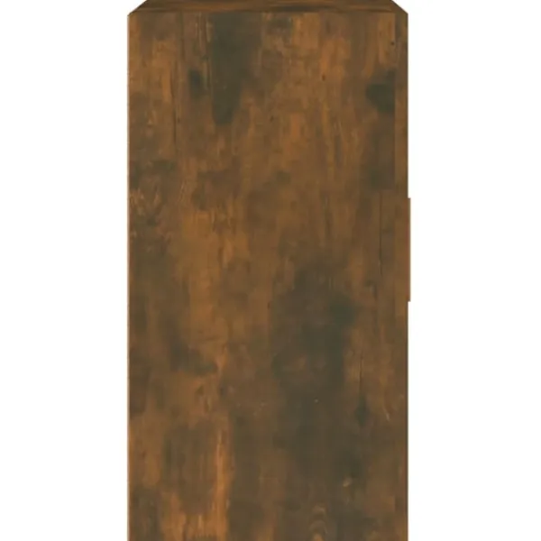 vidaXL Skåp>Väggskåp rökfärgad ek 60x30x60 cm konstruerat trä