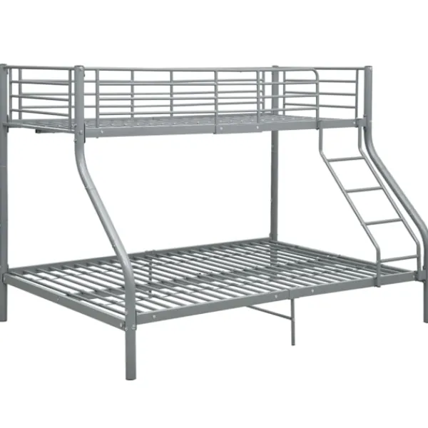 vidaXL Sängar>Våningssäng metall 140x200/90x200 cm