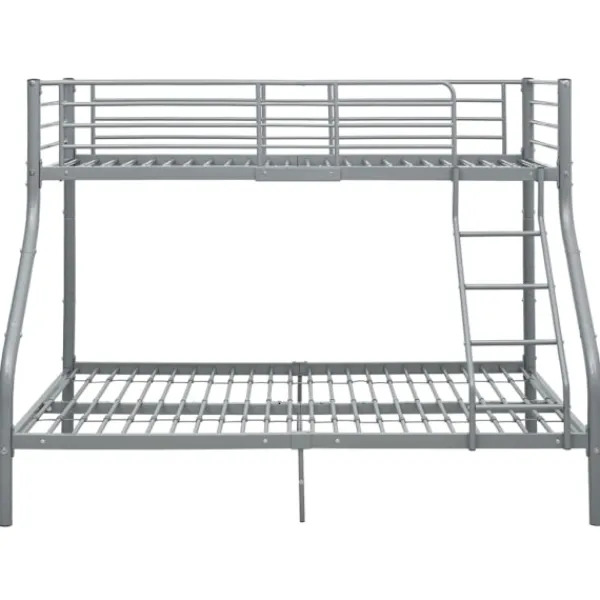 vidaXL Sängar>Våningssäng metall 140x200/90x200 cm